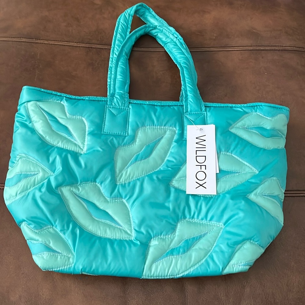 Wildfox quilted tote bag. Brand new with tags.